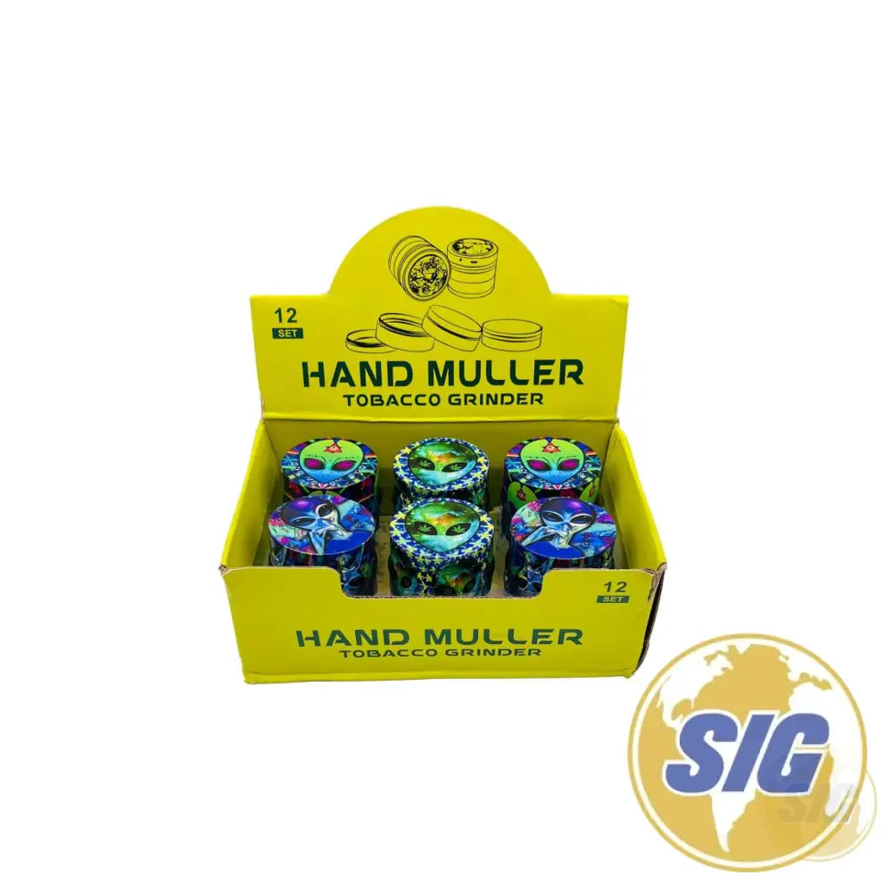 Multi Designs Grinder 12CT Display  |REF: GR 254|