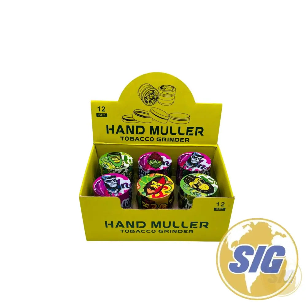 Multi Designs Grinder 12CT Display  |REF: GR 254|