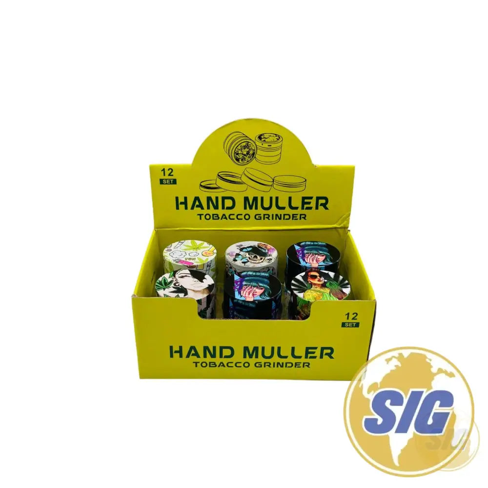 Multi Designs Grinder 12CT Display  |REF: GR 254|