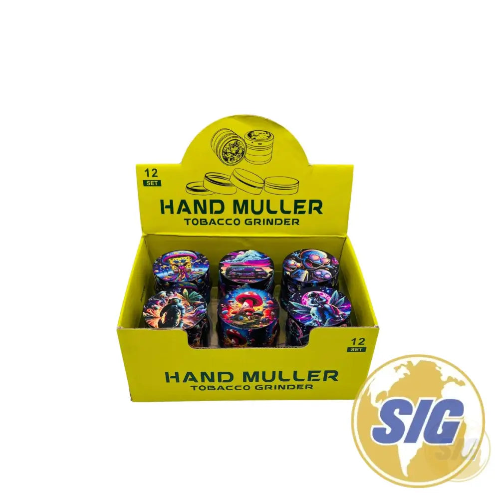 Multi Designs Grinder 12CT Display  |REF: GR 254|