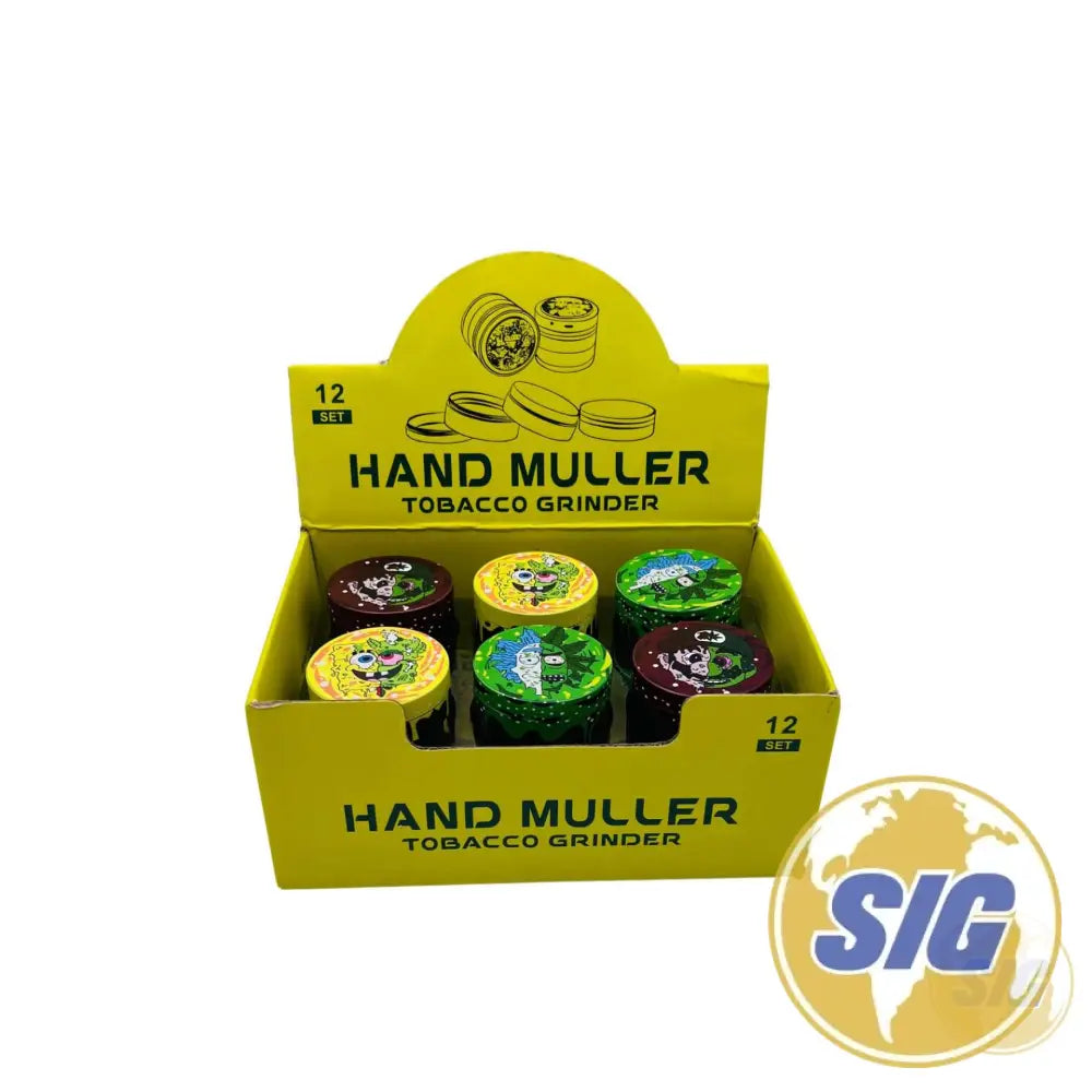 Multi Designs Grinder 12CT Display  |REF: GR 254|