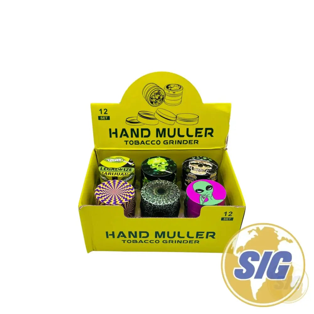 Multi Designs Grinder 12CT Display  |REF: GR 254|
