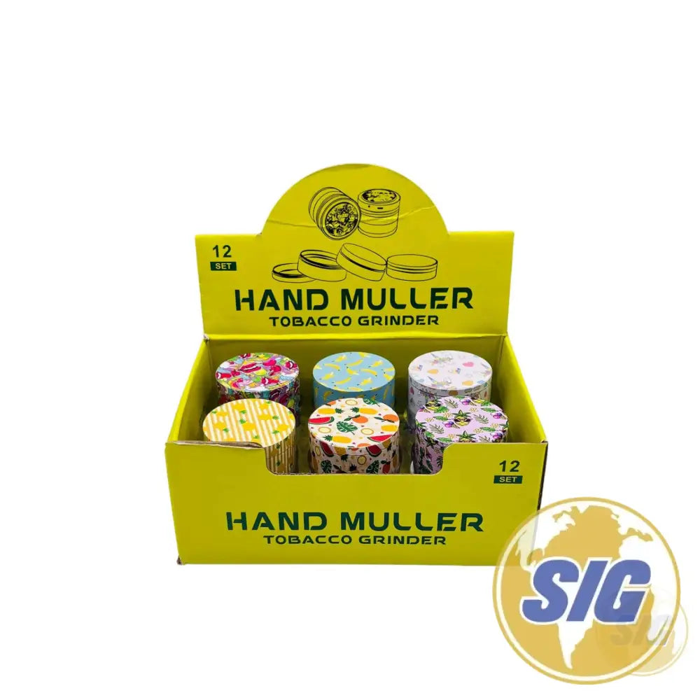 Multi Designs Grinder 12CT Display  |REF: GR 254|
