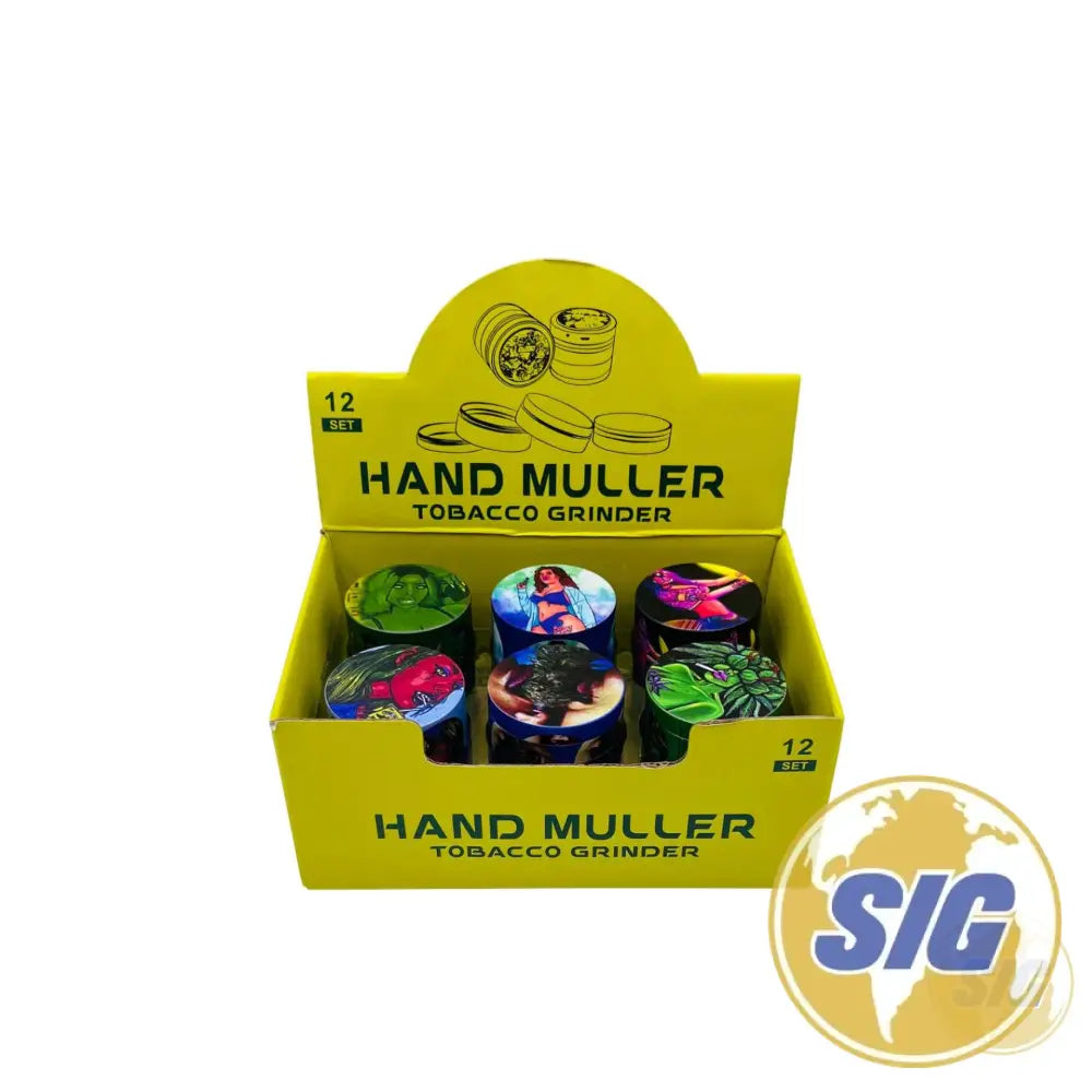 Multi Designs Grinder 12CT Display  |REF: GR 254|