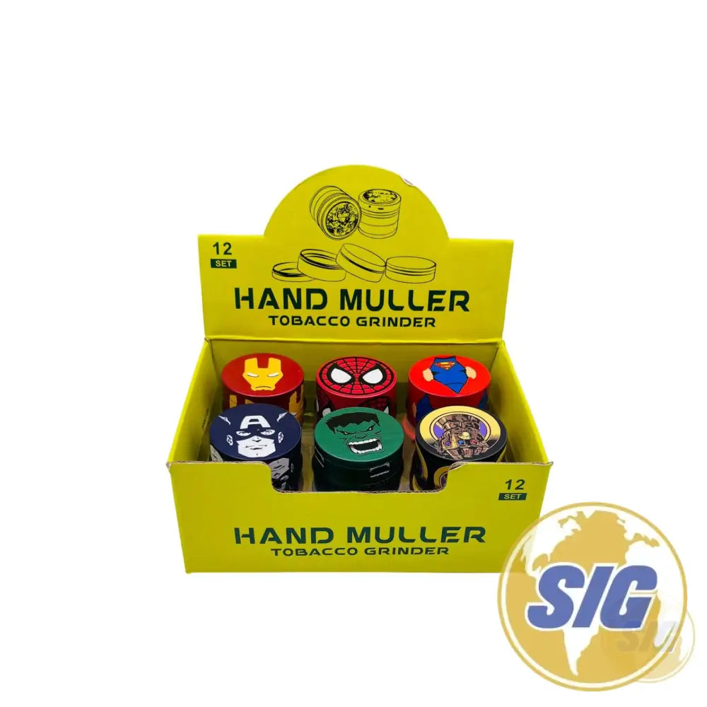Multi Designs Grinder 12CT Display  |REF: GR 254|