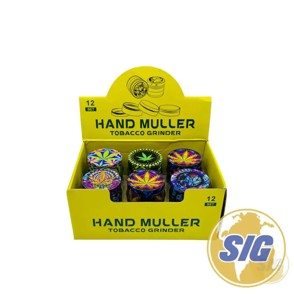 Multi Designs Grinder 12CT Display  |REF: GR 254|