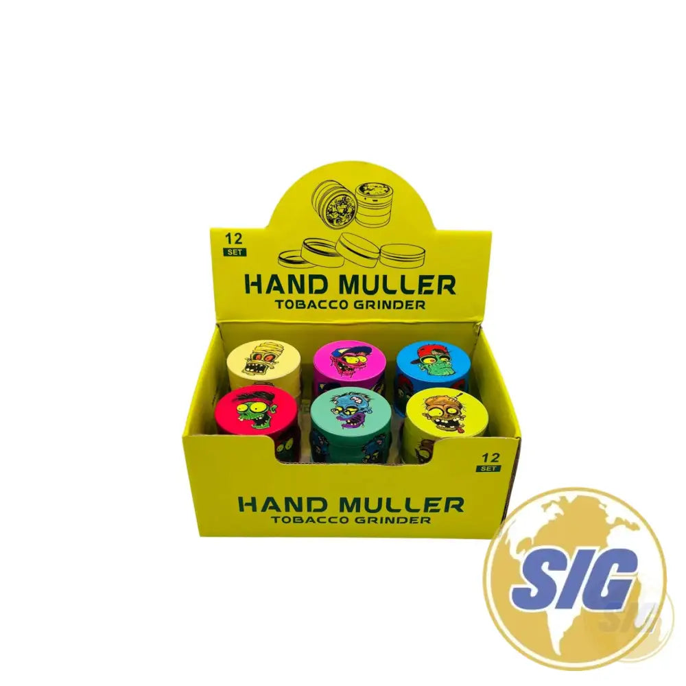Multi Designs Grinder 12CT Display  |REF: GR 254|