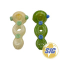 Nature’s Orbs Twin Hand Pipe |REF: HP 151|