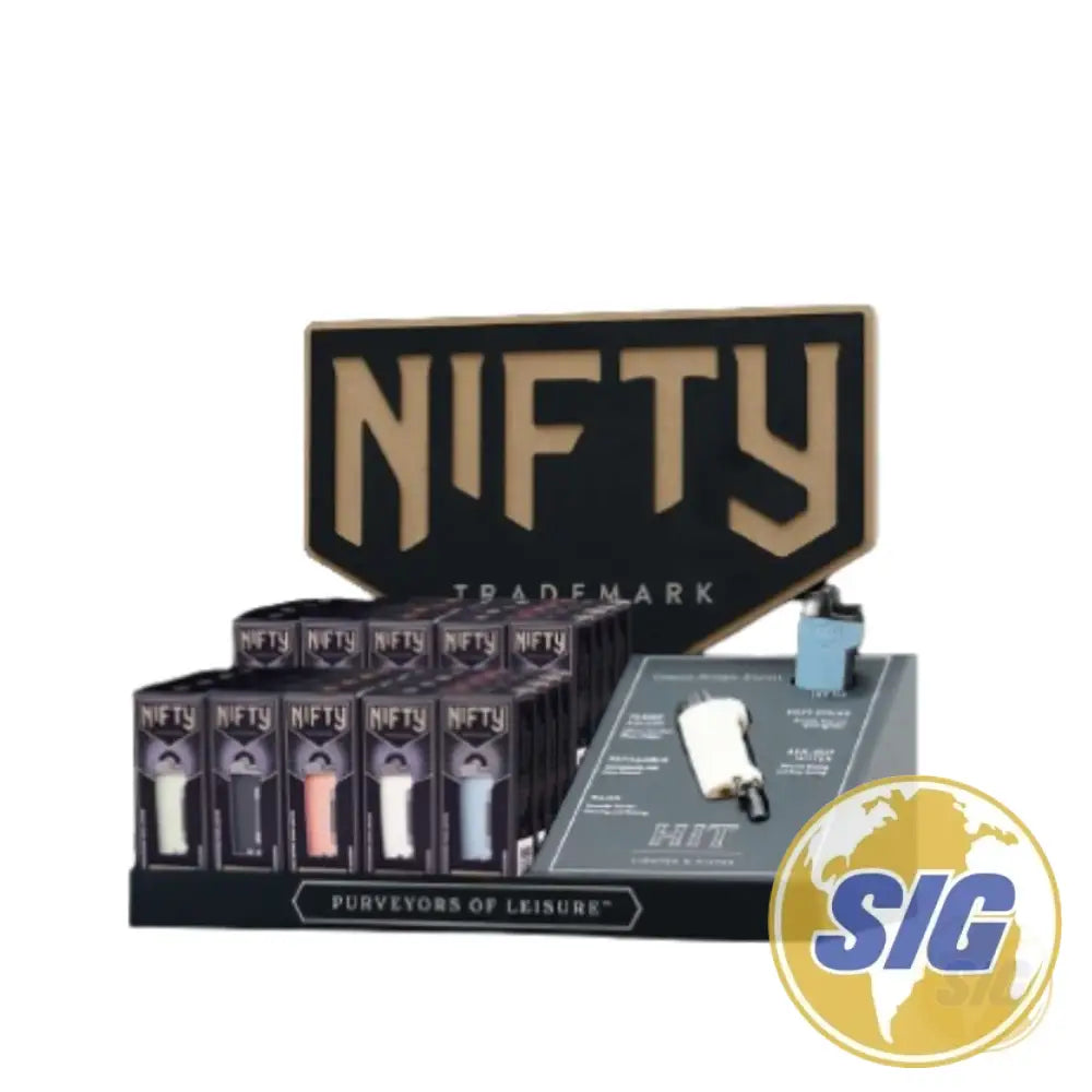 Nifty Hit Lighter Display 40CNT