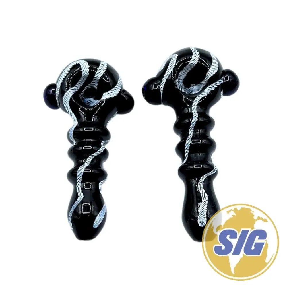 Nightfall Coil Hand Pipe |REF: HP 074|