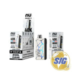 NU Pulse X 40k Puffs Ice Control Disposable Vape - Jewel Clear 5% 