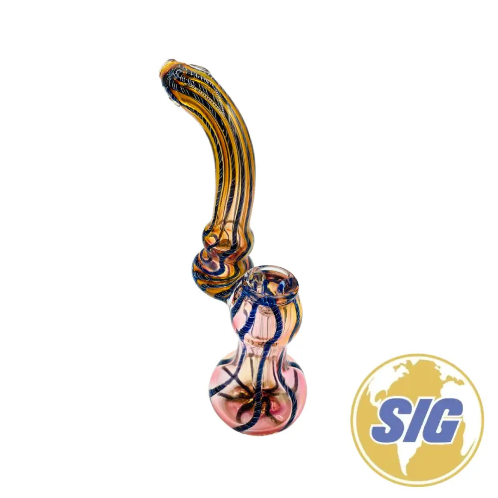 Orange and Pink Bubbler |REF: HP 176|