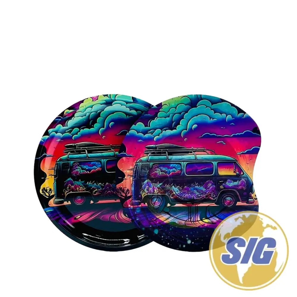 Oval 6″ x 4.5″ Magnetic 3D Trays With Lid - Design #1
