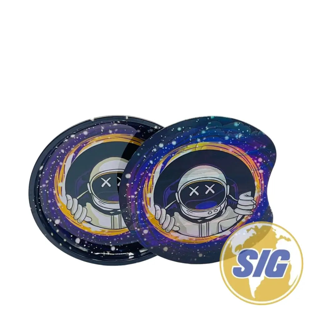 Oval 6″ x 4.5″ Magnetic 3D Trays With Lid - Design #2