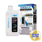 OX Bar x Pod Juice Nic Switch Control 35K Puffs Disposable - Blue Razz Lolly