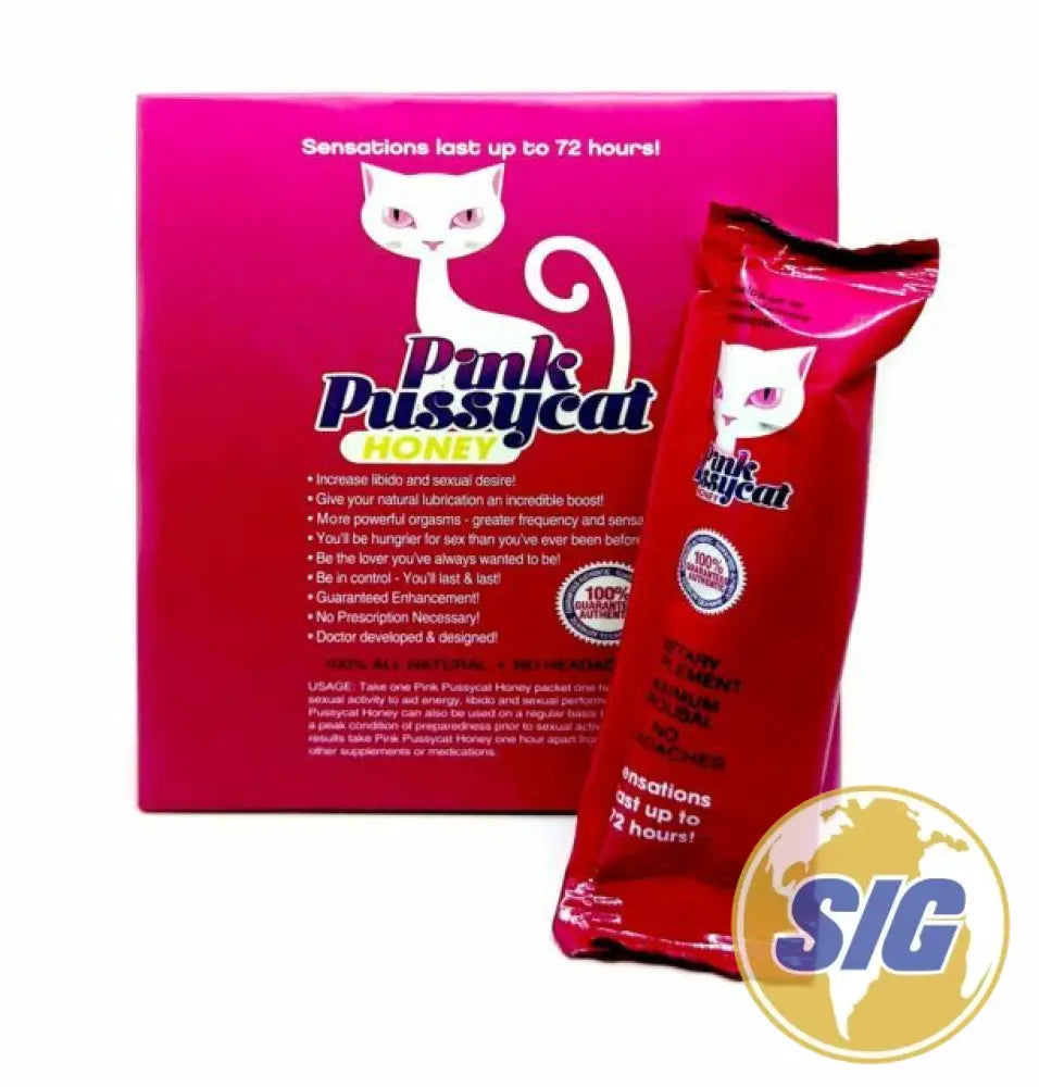 Pink Pussycat Honey Female Enhancer - 24pcs - 15g