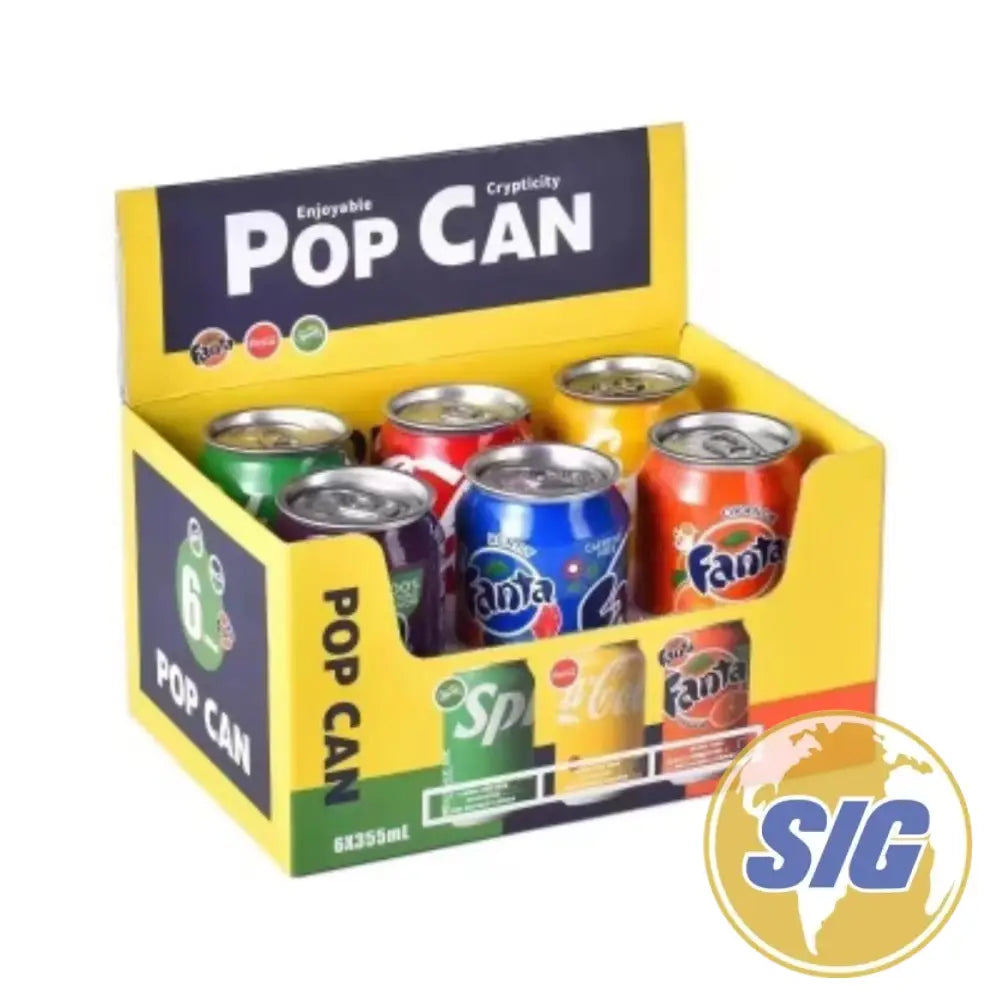 Pop Can Display 6 CT
