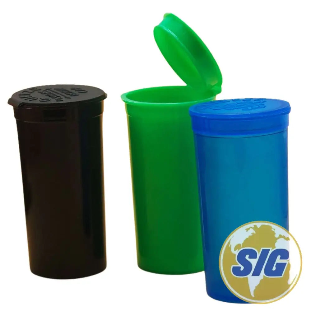 Pop top Bottles 3 inches long