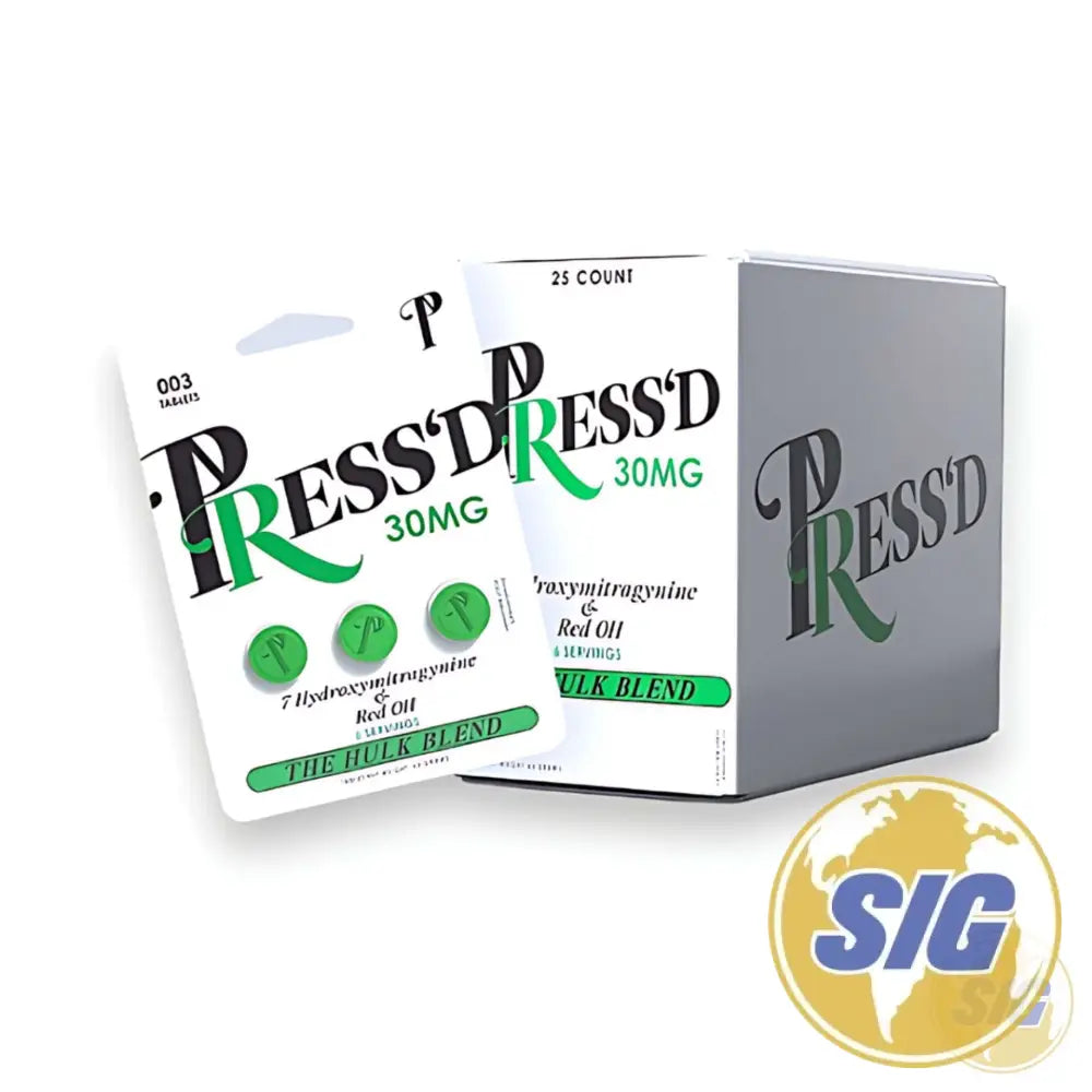 Pressed 3CNT Chewable Tablets 25CNT Box