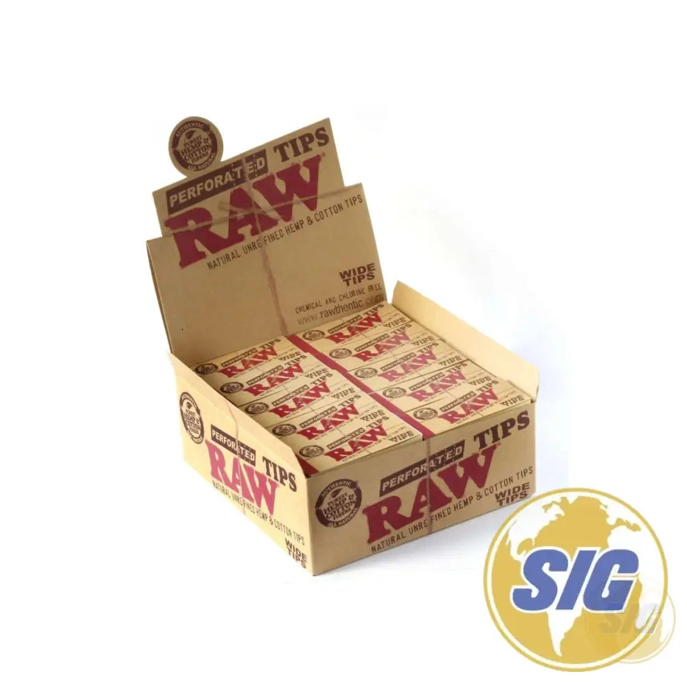 Raw Perforated Tips 50 Pack