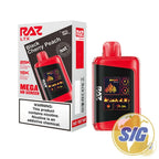 Raz LTX 25000 Puffs Disposable Vape - Black Cherry Peach