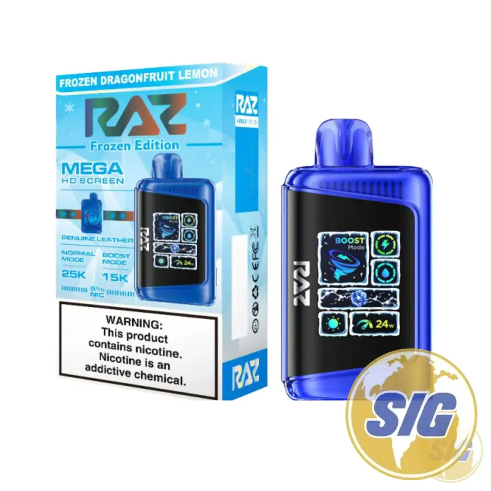 Raz LTX 25000 Puffs Disposable Vape - Frozen DragonFruit Lemon