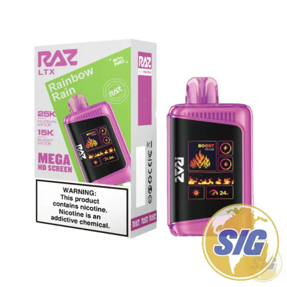 Raz LTX 25000 Puffs Disposable Vape - Rainbow Rain