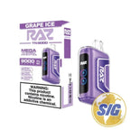 Raz TN9000 9000 Puffs Disposable Vape - Grape Ice