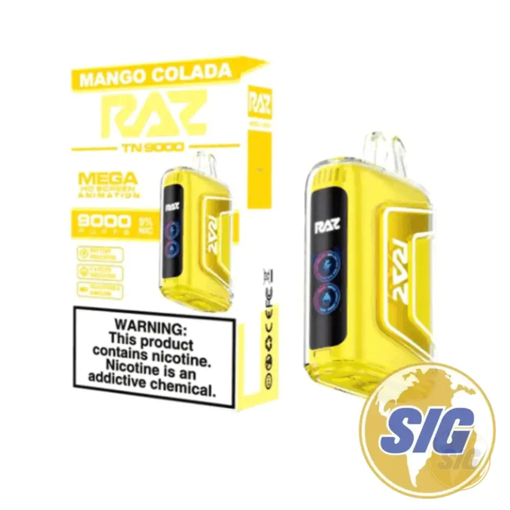 Raz TN9000 9000 Puffs Disposable Vape - Mango Colada