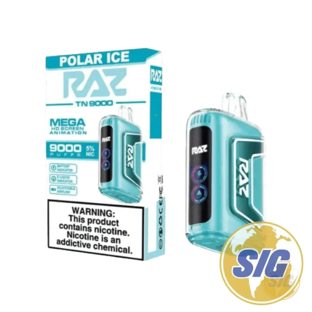 Raz TN9000 9000 Puffs Disposable Vape - Polar Ice