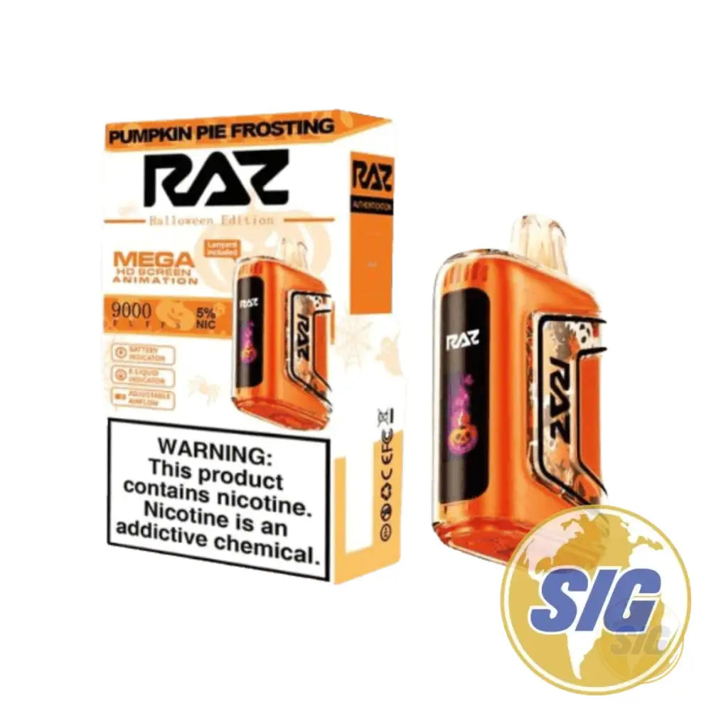 Raz TN9000 9000 Puffs Disposable Vape - Pumpkin Pie Icing