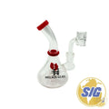 Red Logo Water Pipe | REF: WP-SM-035|