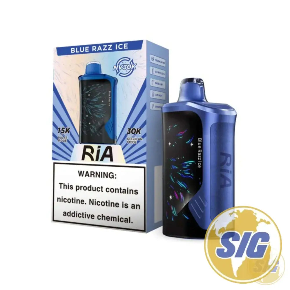 Ria NV 30K Puffs Disposable Vape By Geek Bar - Blue Razz Ice