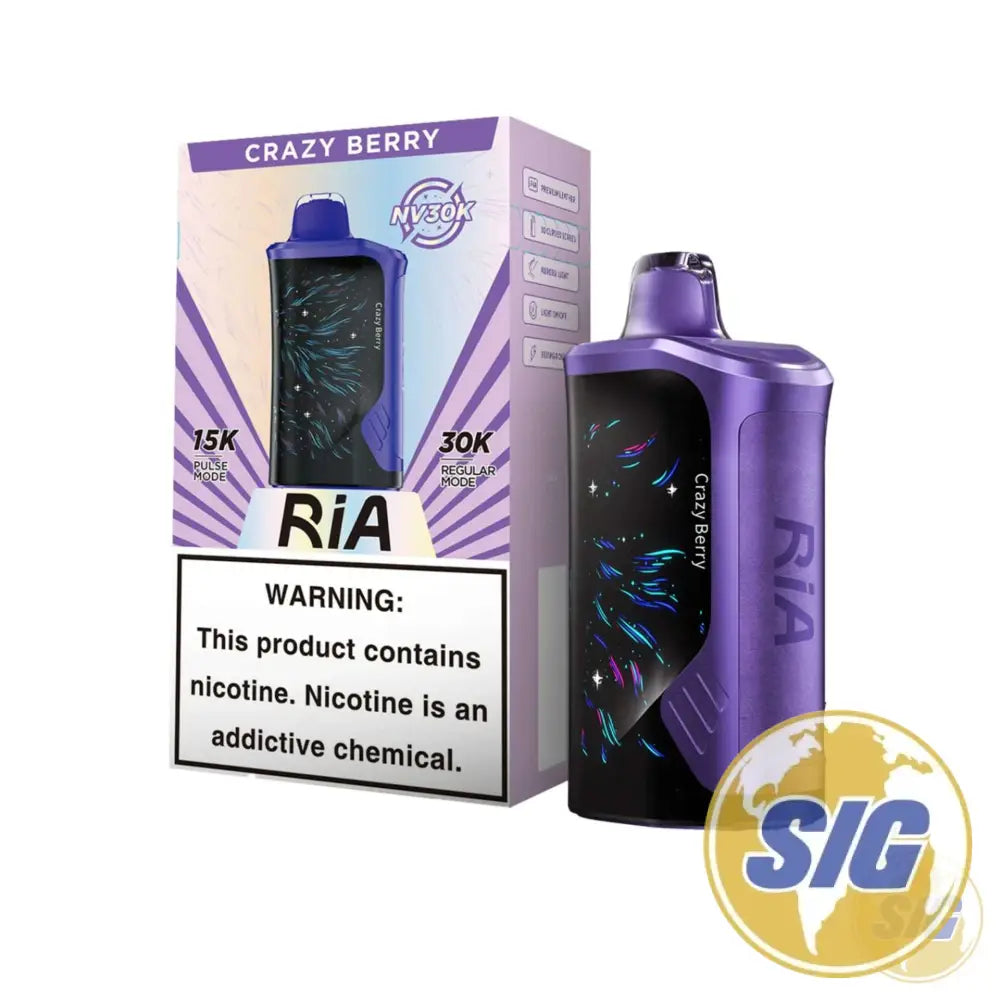 Ria NV 30K Puffs Disposable Vape By Geek Bar - Crazy Berry