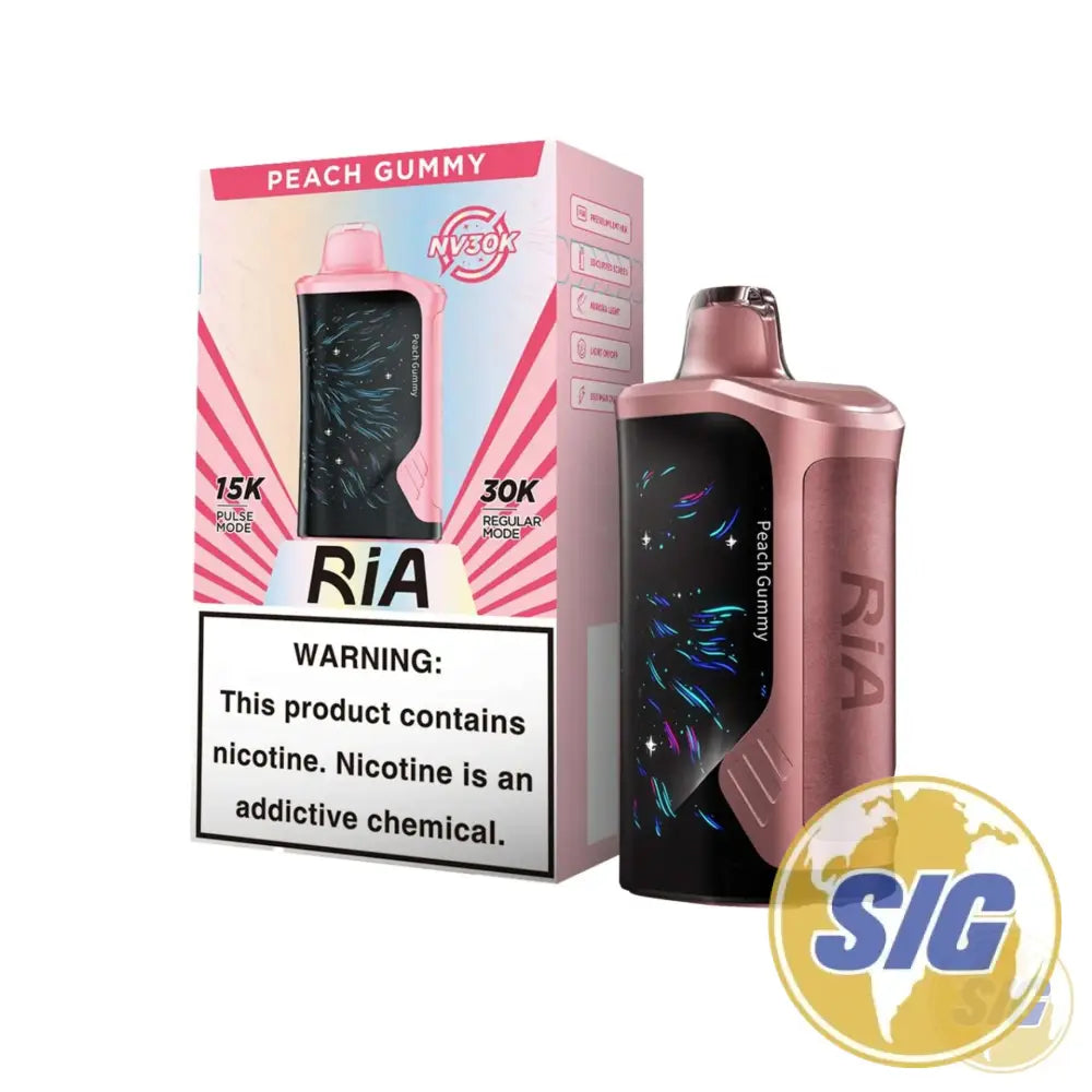 Ria NV 30K Puffs Disposable Vape By Geek Bar - Peach Gummy