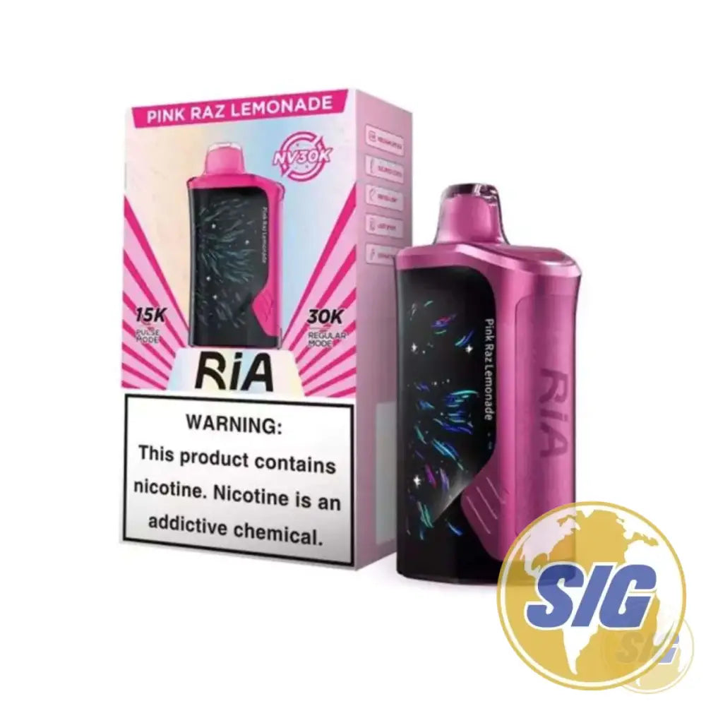 Ria NV 30K Puffs Disposable Vape By Geek Bar - Pink Raz Lemonade