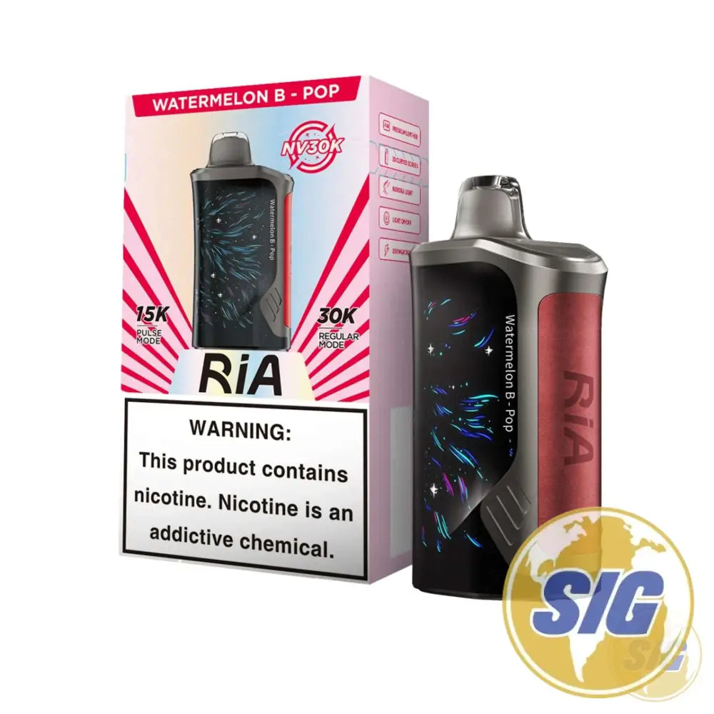 Ria NV 30K Puffs Disposable Vape By Geek Bar - Watermelon B Pop