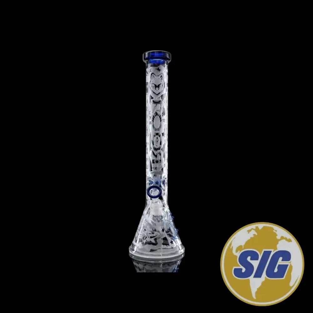 Roor Blue Wolf 18" Beaker 50x5mm