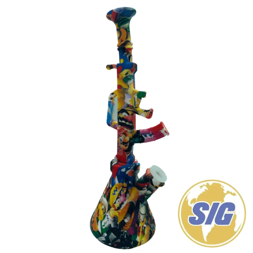 Silicone Gun Water Pipe |REF: SB 007|