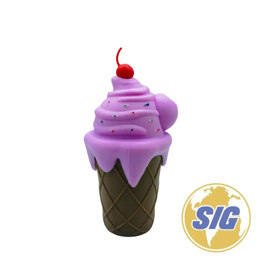 Silicone Ice Cream Water Pipe |REF: SB 098|