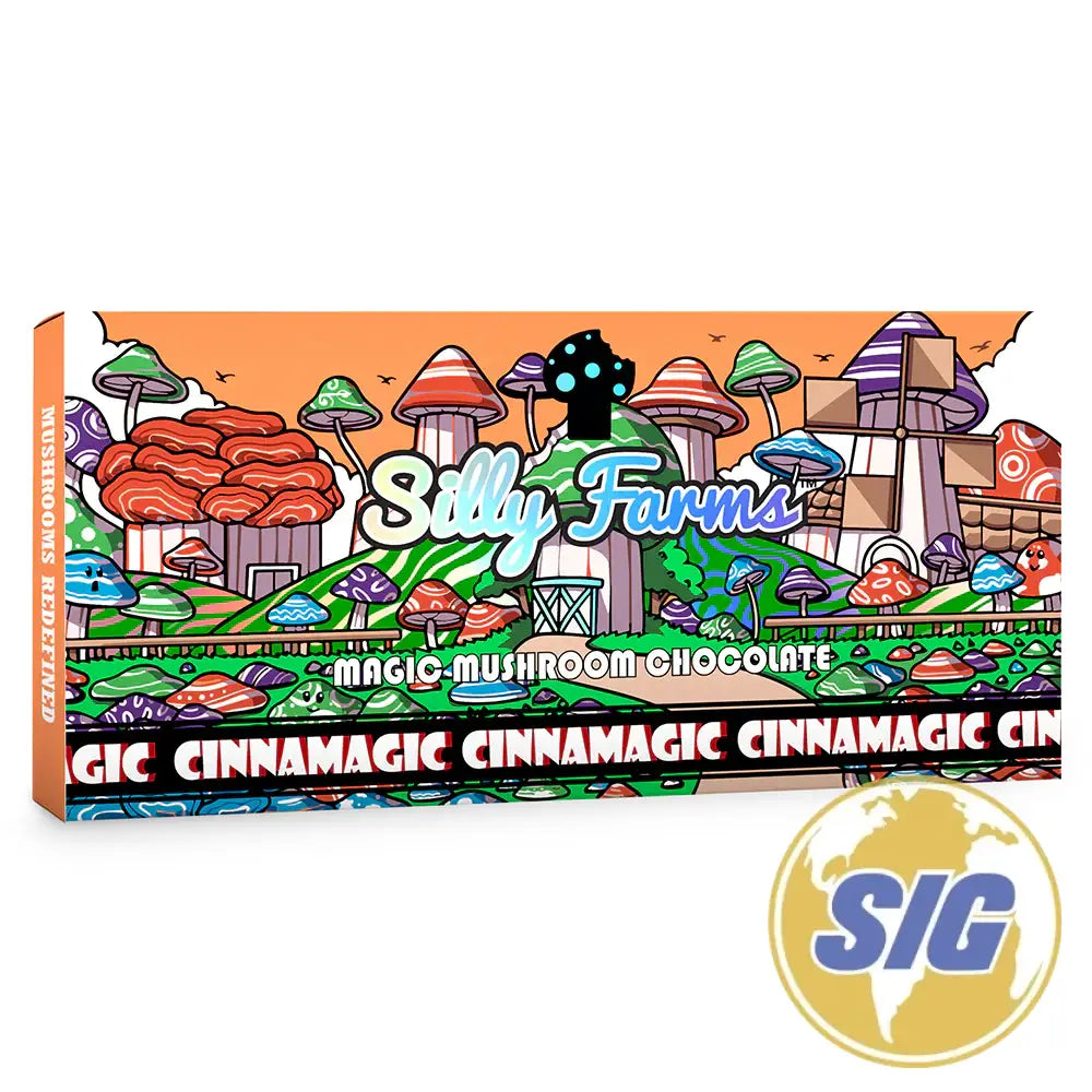 Silly Farm Magic Mushroom Chocolate - 10pck - CINNAMAGIC