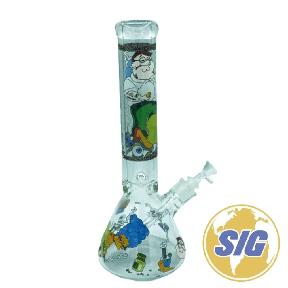 Simpsons Graphic Beaker W/ Ice Catcher