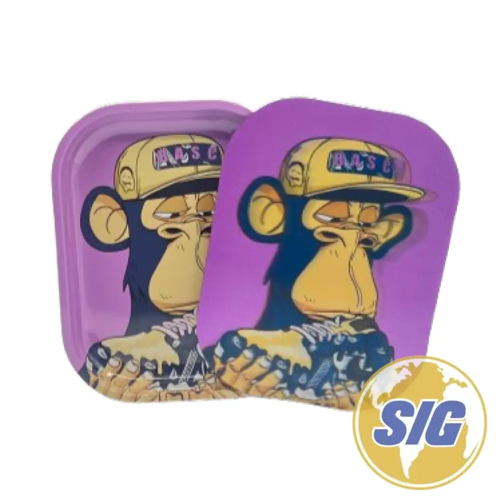 Small 7″ x 5.5″ Magnetic 3D Trays With Lid - Design #3