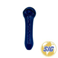 Solid Blue Hand Pipe |REF: HP 280|