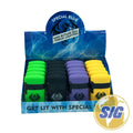 Special Blue Rubber Lighters