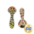 Spotted Glow Hand Pipe |REF: HP 578|