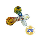 Striped Hand Pipe |REF: HP 213|