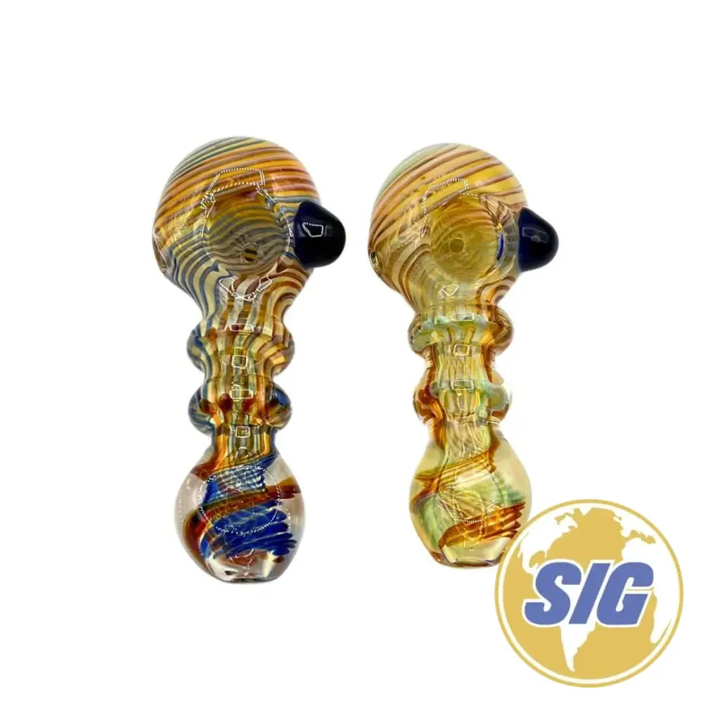 Sundown Stripes Hand Pipe |REF: HP 150|
