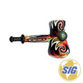 Swirling Embers Hand Pipe |REF: HP 107|