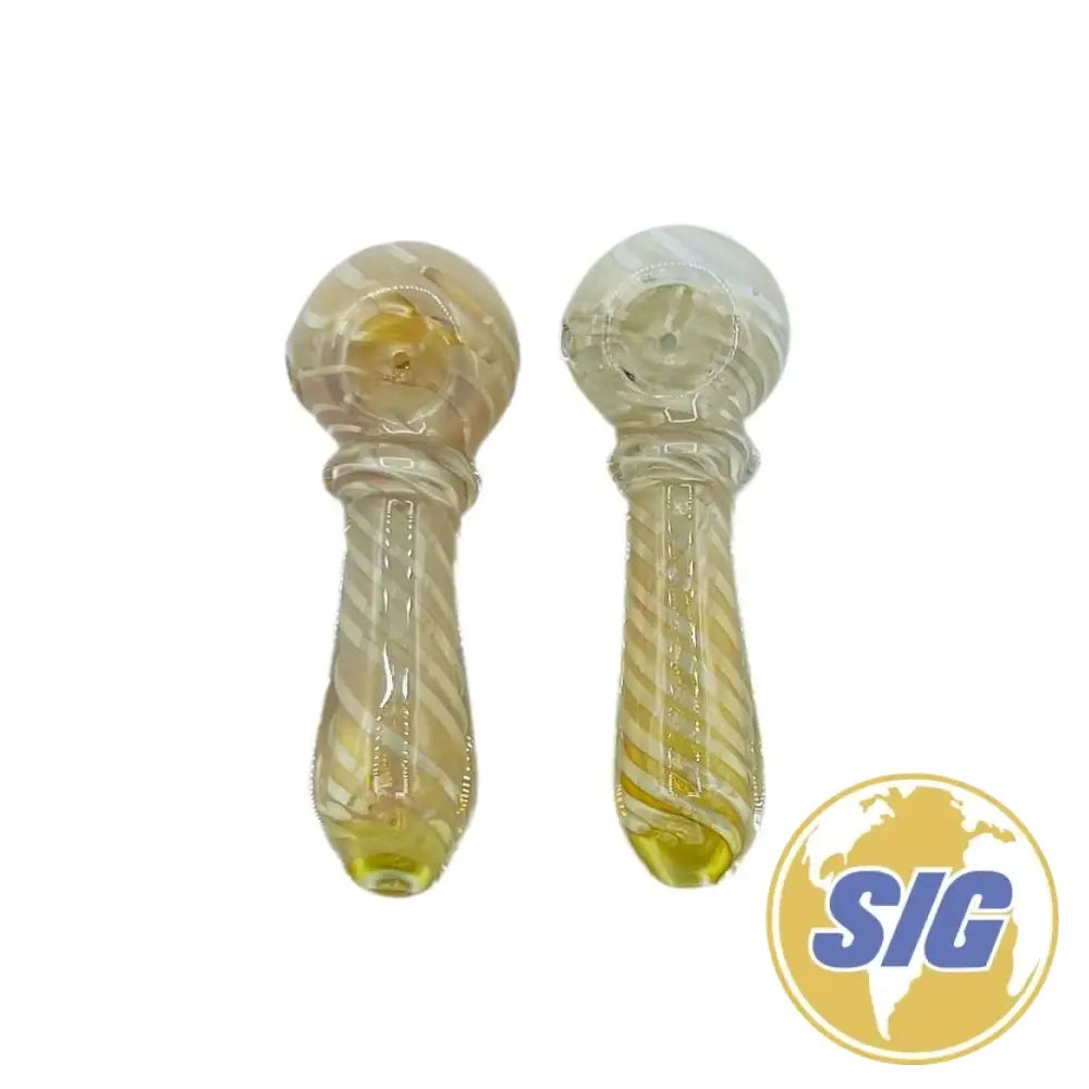 Toasted Glass Hand Pipe |REF: HP 318|